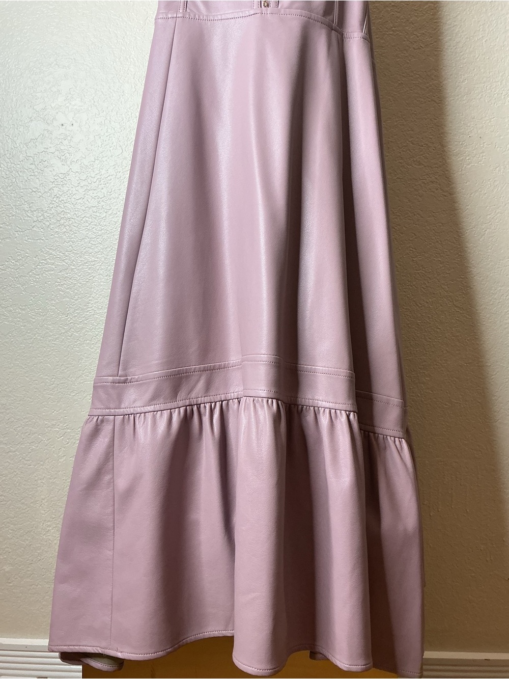 Anthropologie Dusty Lilac Maxi Dress with Front Zip - Picture 11 of 11